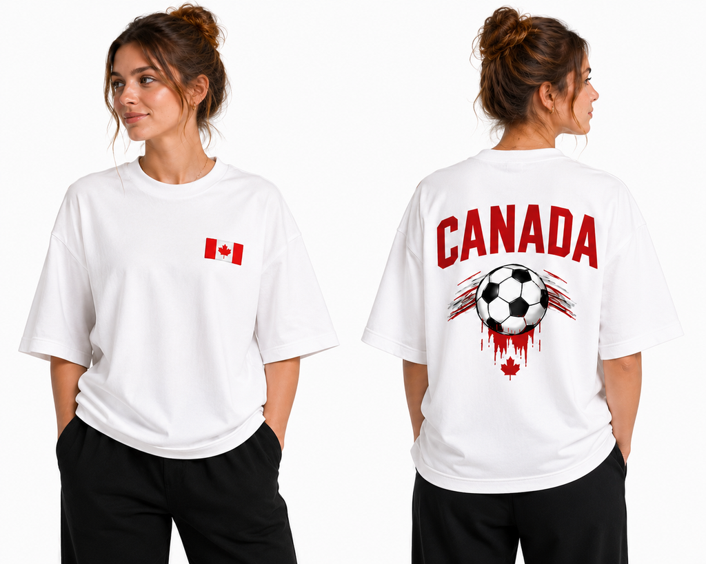 Égidéon – T-shirt Canada Soccer Edition (100 % coton)