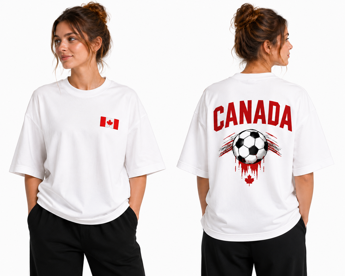 Égidéon – T-shirt Canada Soccer Edition (100 % coton)