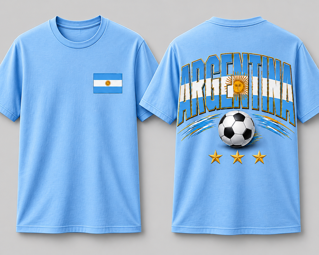 Égidéon T-Shirt Argentine- Édition soccer
