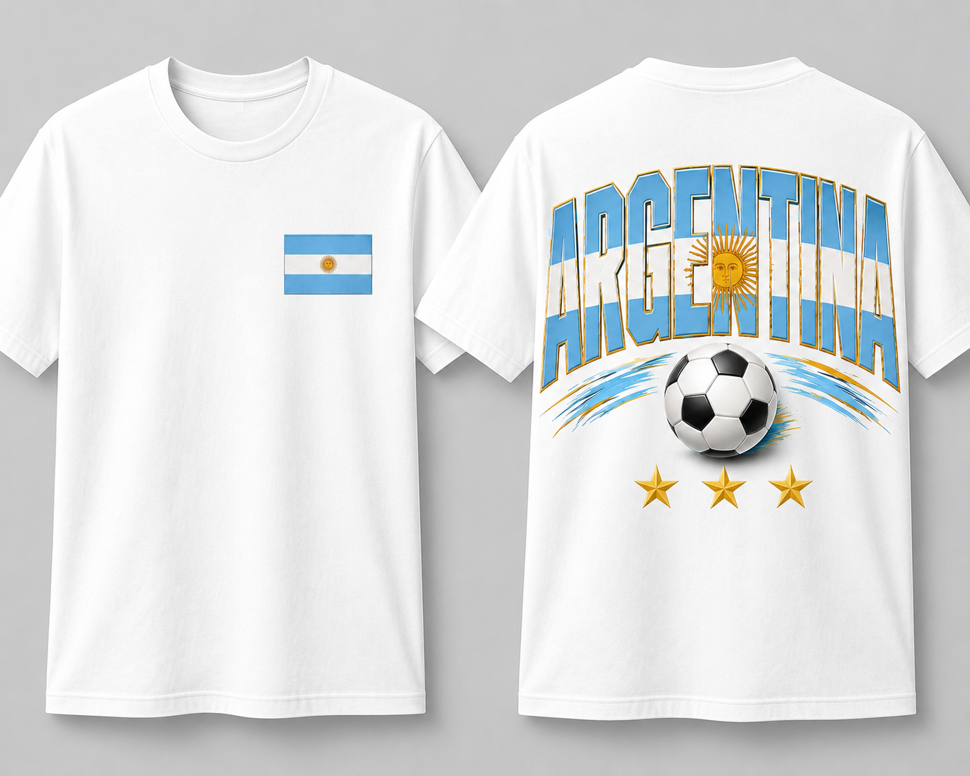 Égidéon T-Shirt Argentine- Édition soccer
