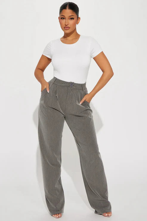 Pantalon Survêtement Chic 63 % Polyester, 33 % Rayon, 4 % Spandex – Femme