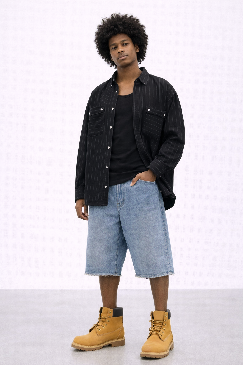 Polo Homme Rayé (74 % coton, 22 % polyester, 4 % élasthanne)