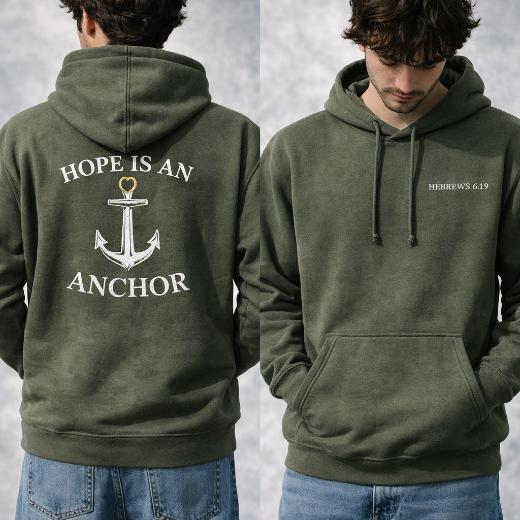 Hoodie Égidéon (50% coton /50% polyester) Collection spirituelle
