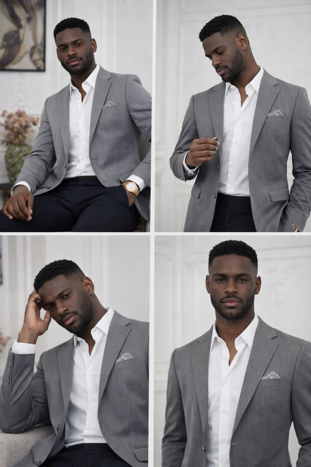 Blazer Ajusté Classique 47 % Polyester, 43 % Viscose – Homme