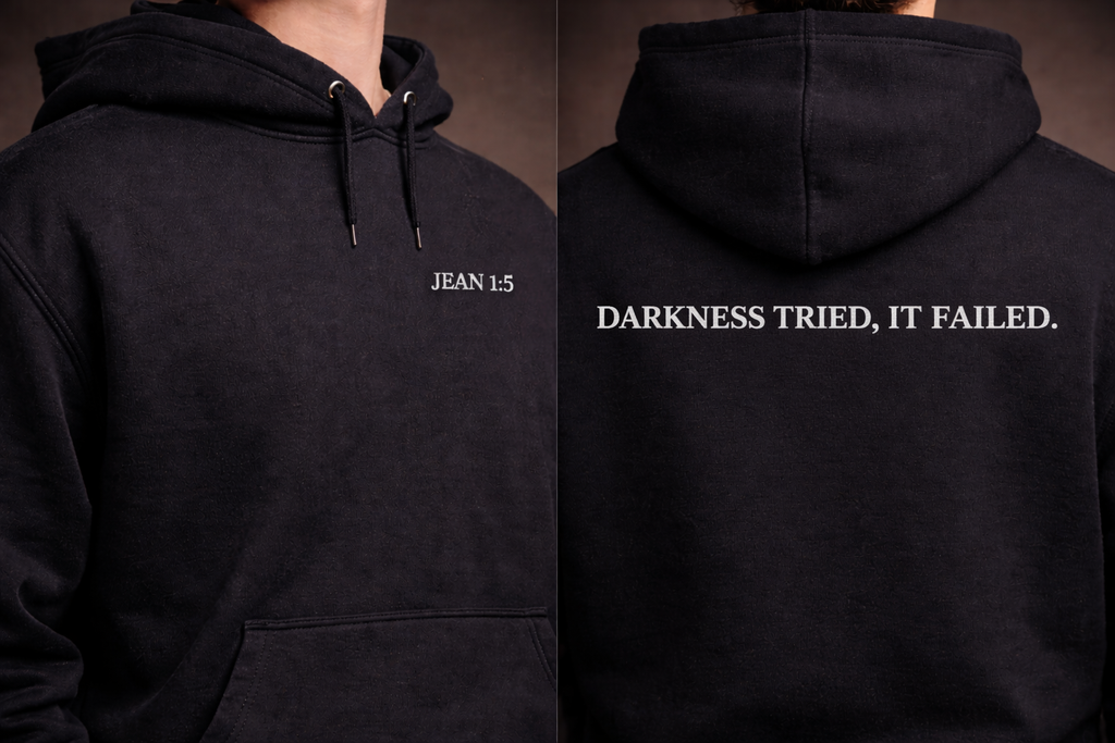 Hoodie Égidéon (50 % coton / 50 % polyester) Collection spirituelle