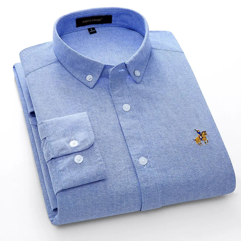 Chemise Homme Oxford (100 % coton) Coupe Ample