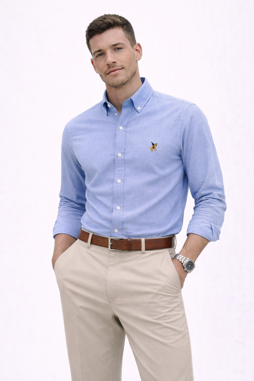 Chemise Homme Oxford (100 % coton) Coupe Ample
