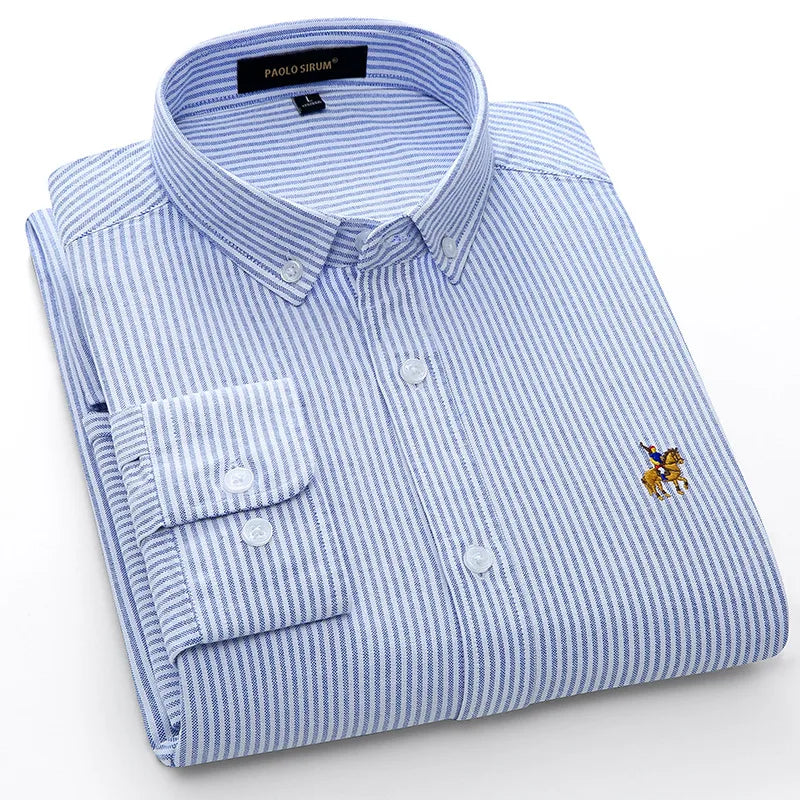 Chemise Homme Oxford (100 % coton) Coupe Ample