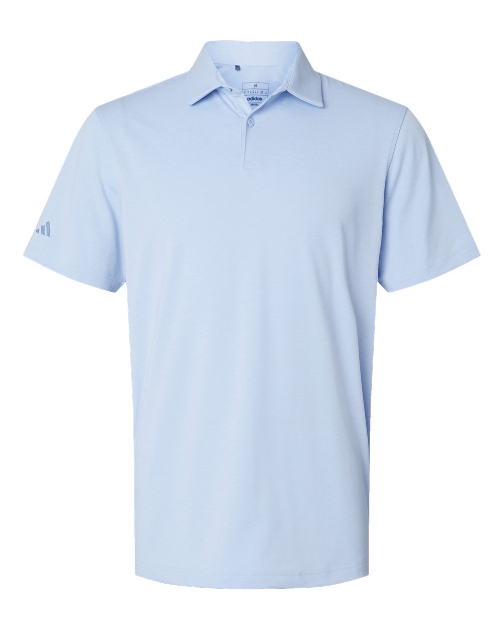 T-shirt polo Adidas Golf (74 % polyester recyclé / 19 % coton / 7 % élasthanne)
