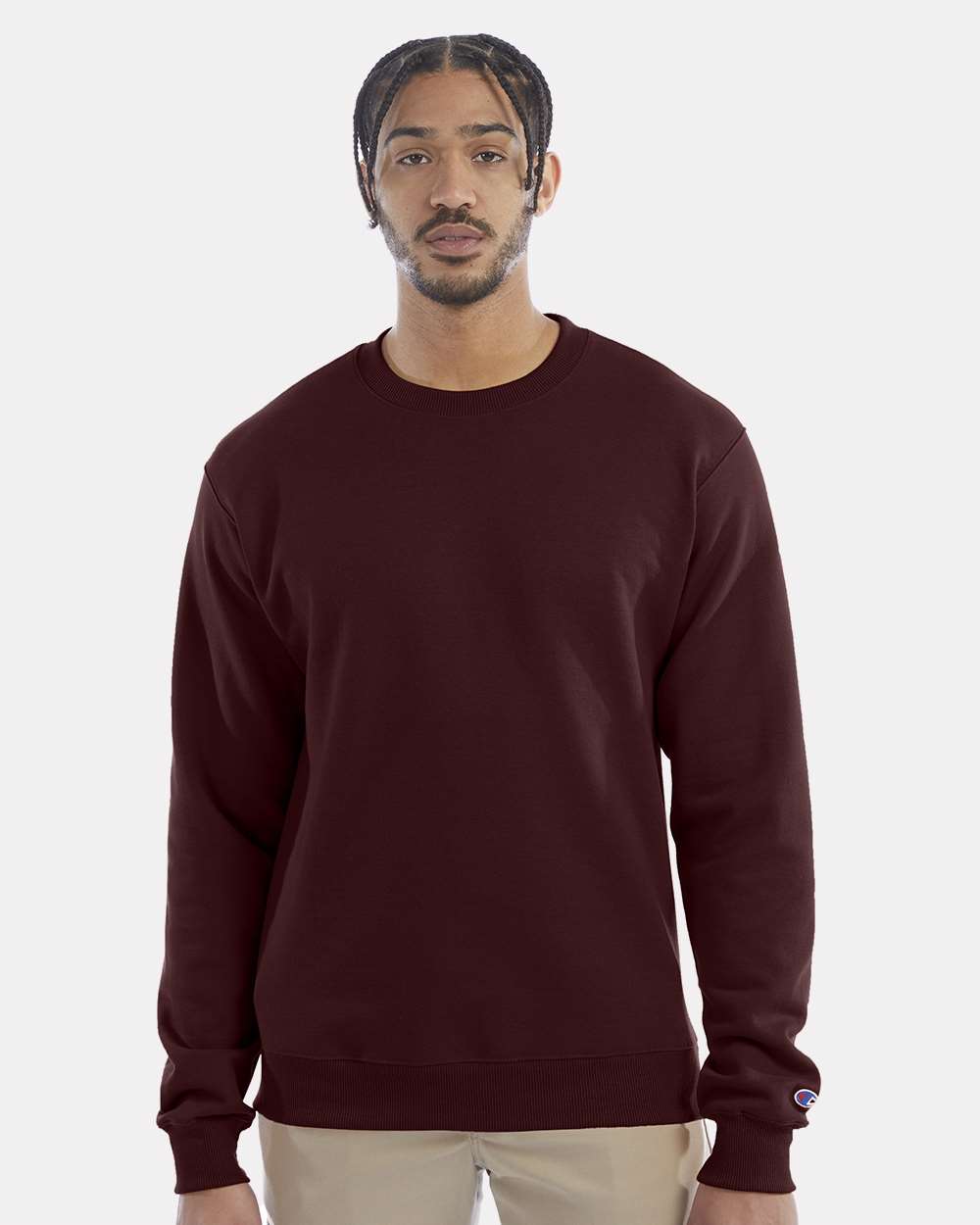 Sweatshirt sans capuche Champion – 50 % coton / 50 % polyester
