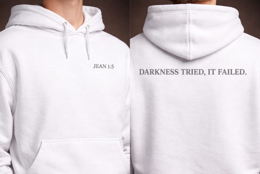 Hoodie Égidéon (50 % coton / 50 % polyester) Collection spirituelle