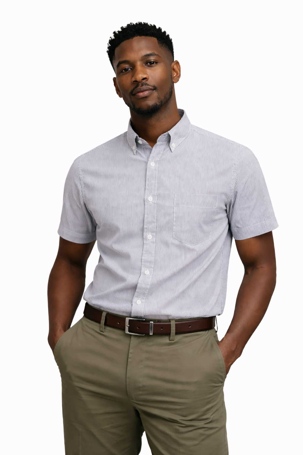 Chemise Homme Égidéon en coton Oxford (100 % coton)
