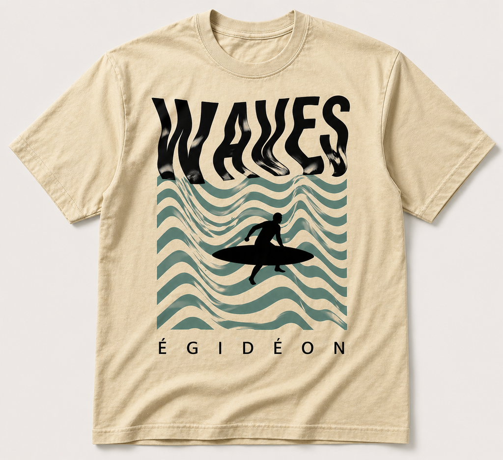 Égidéon – Waves (100 % coton)