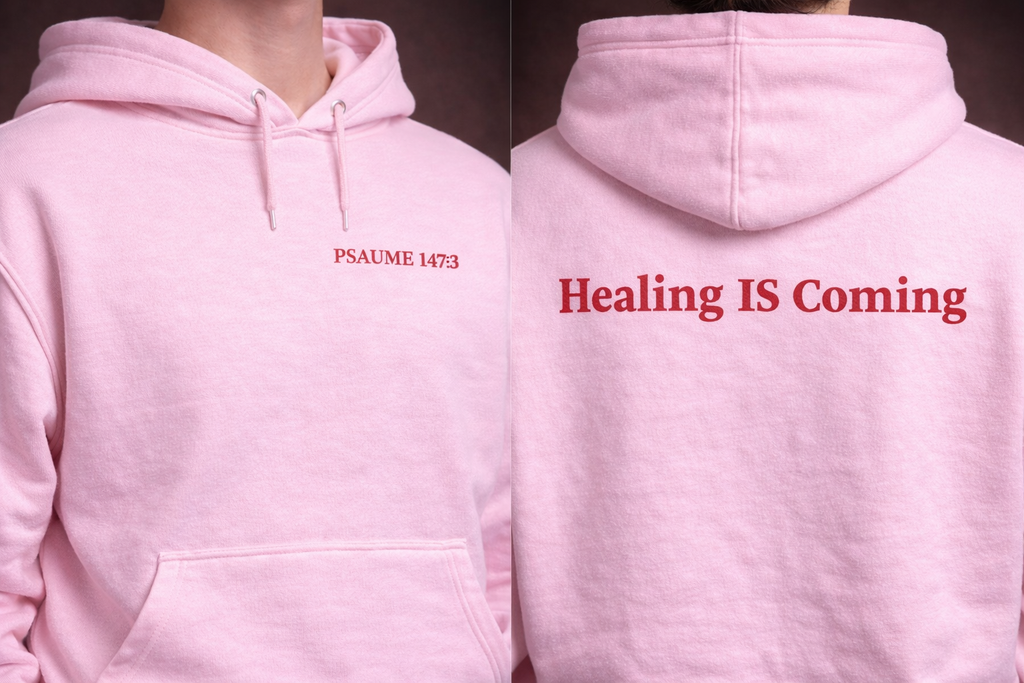 Hoodie Égidéon (50 % coton / 50 % polyester) Collection spirituelle