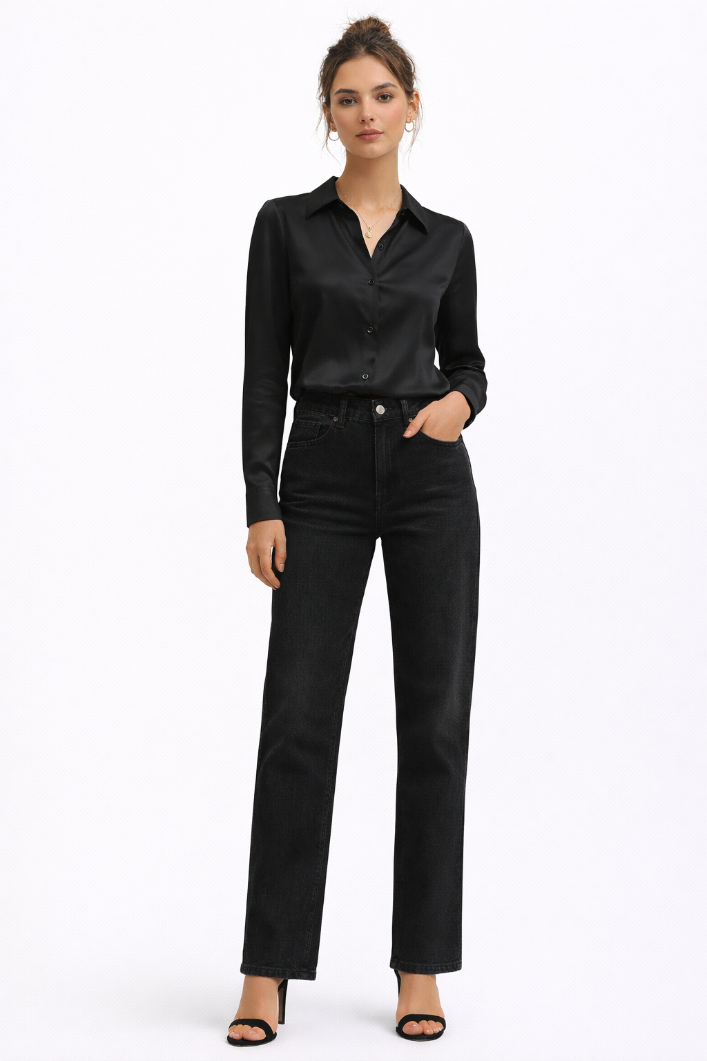 Jean Femme Égidéon (65 % coton, 35 % polyester)