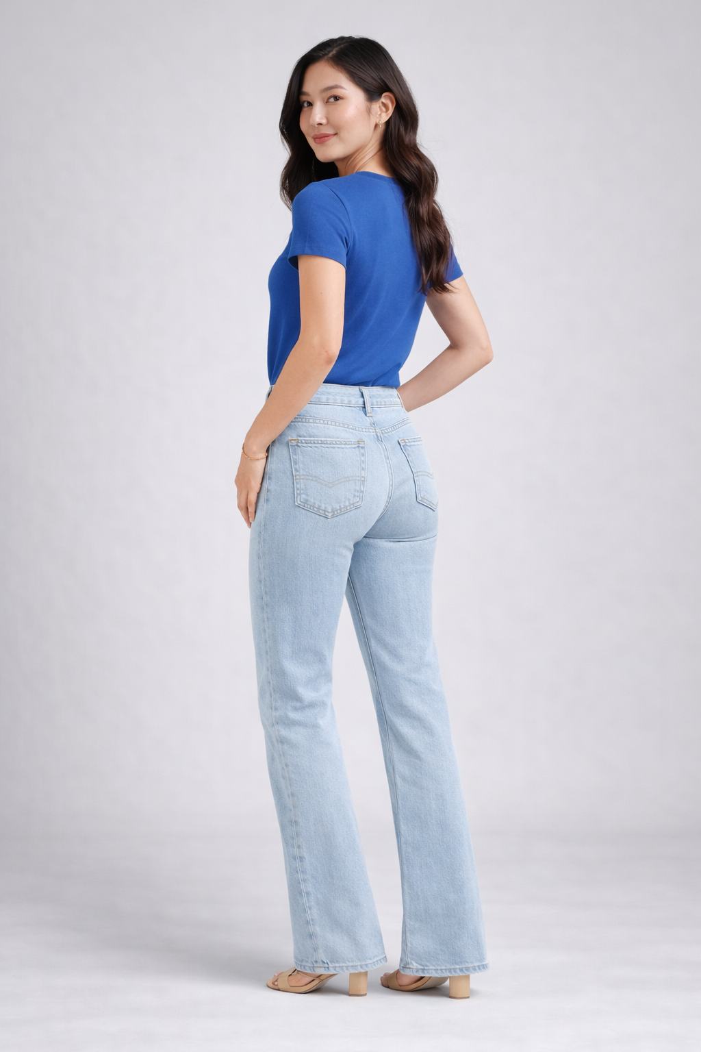 Jean Femme Égidéon (65 % coton, 35 % polyester)