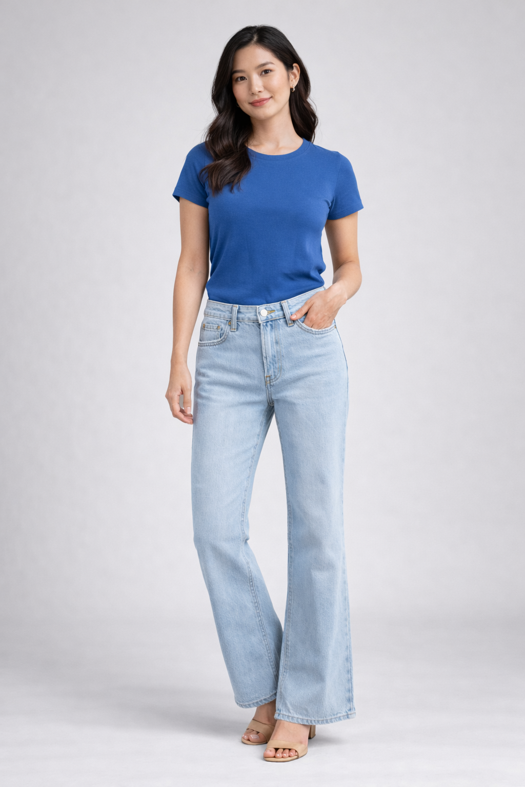 Jean Femme Égidéon (65 % coton, 35 % polyester)