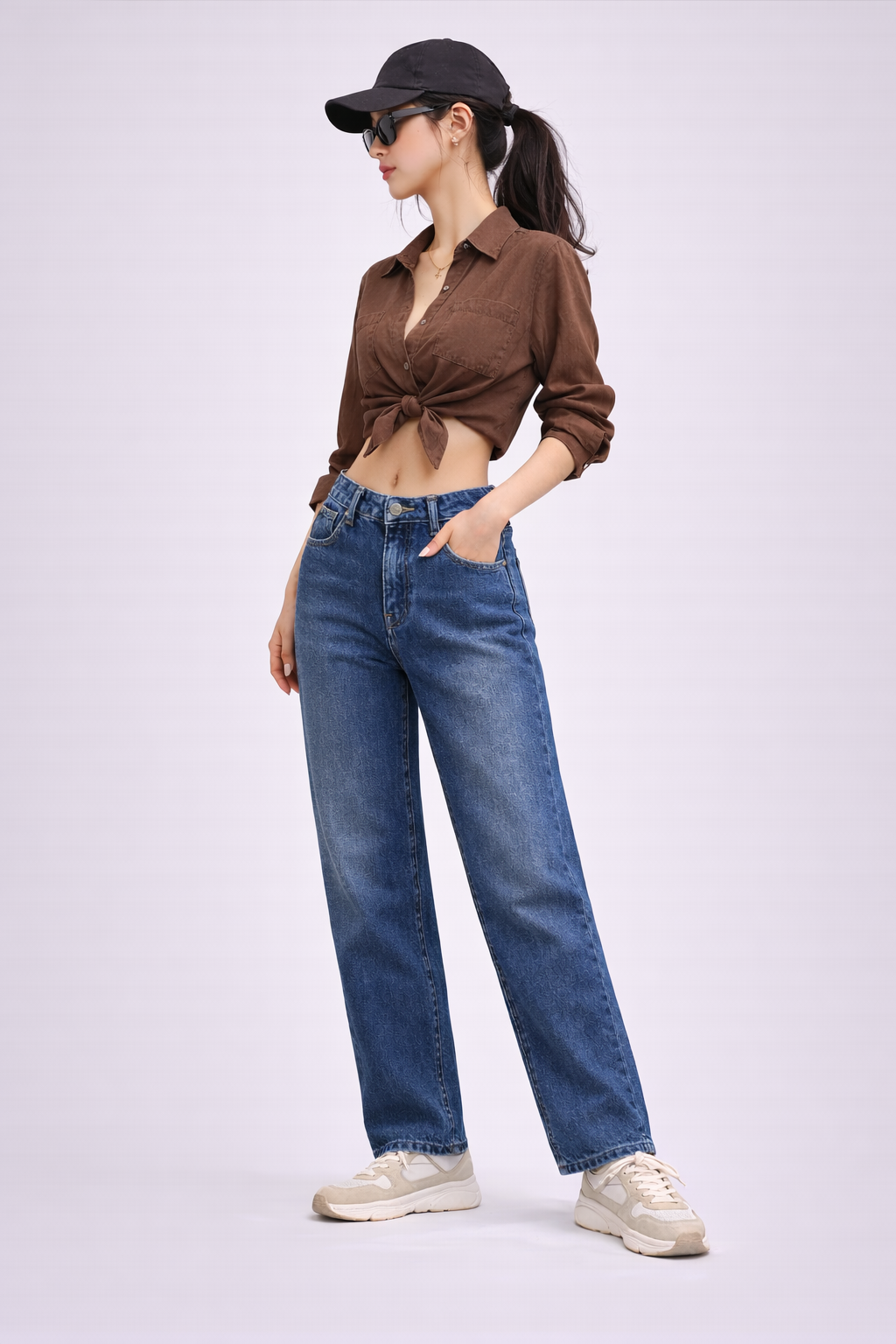 Jean Femme Égidéon (65 % coton, 35 % polyester)