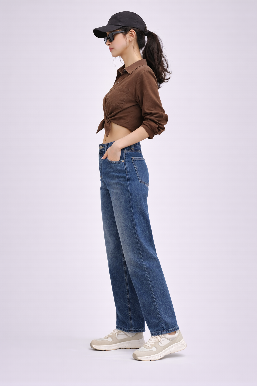 Jean Femme Égidéon (65 % coton, 35 % polyester)