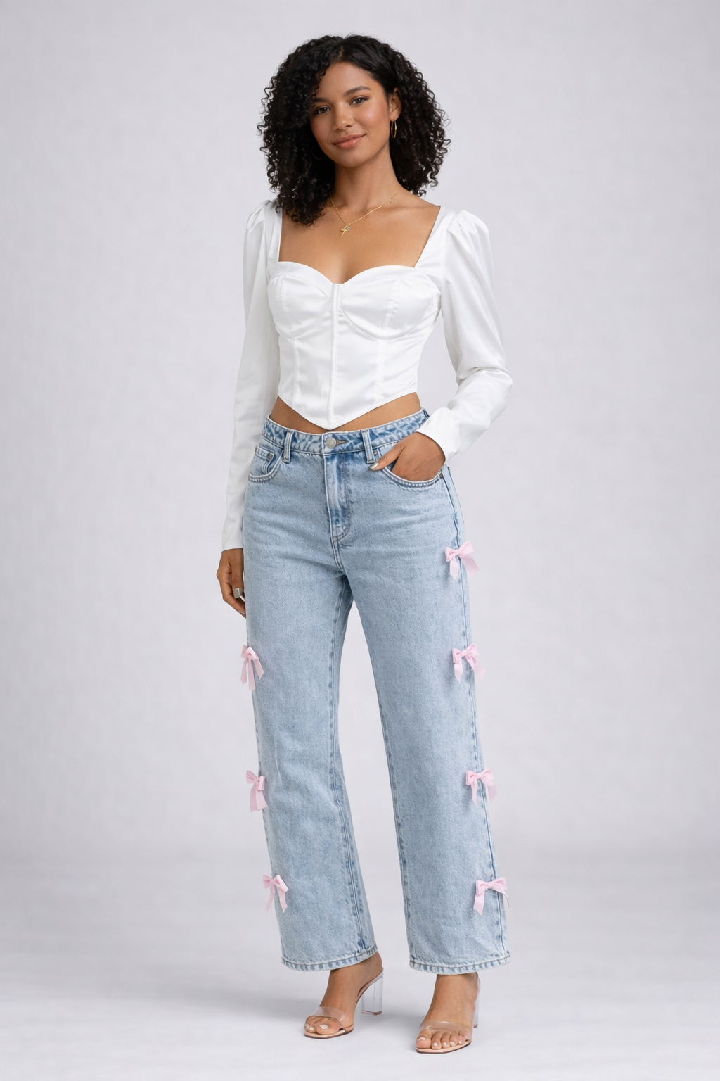 Jean Femme Égidéon (65 % coton, 35 % polyester)