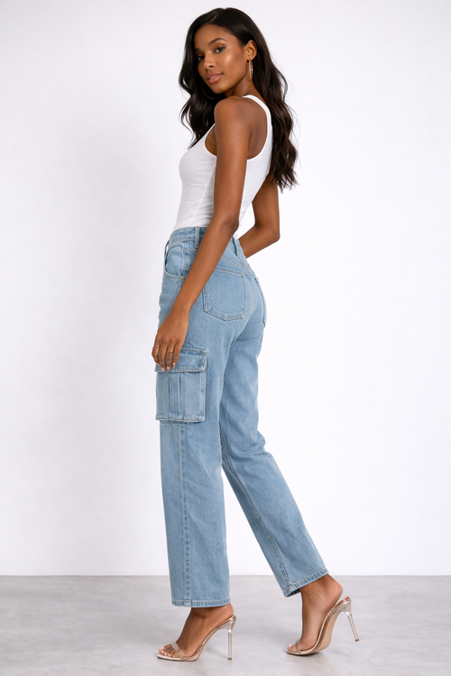 Jean Femme Égidéon (65 % coton, 35 % polyester)