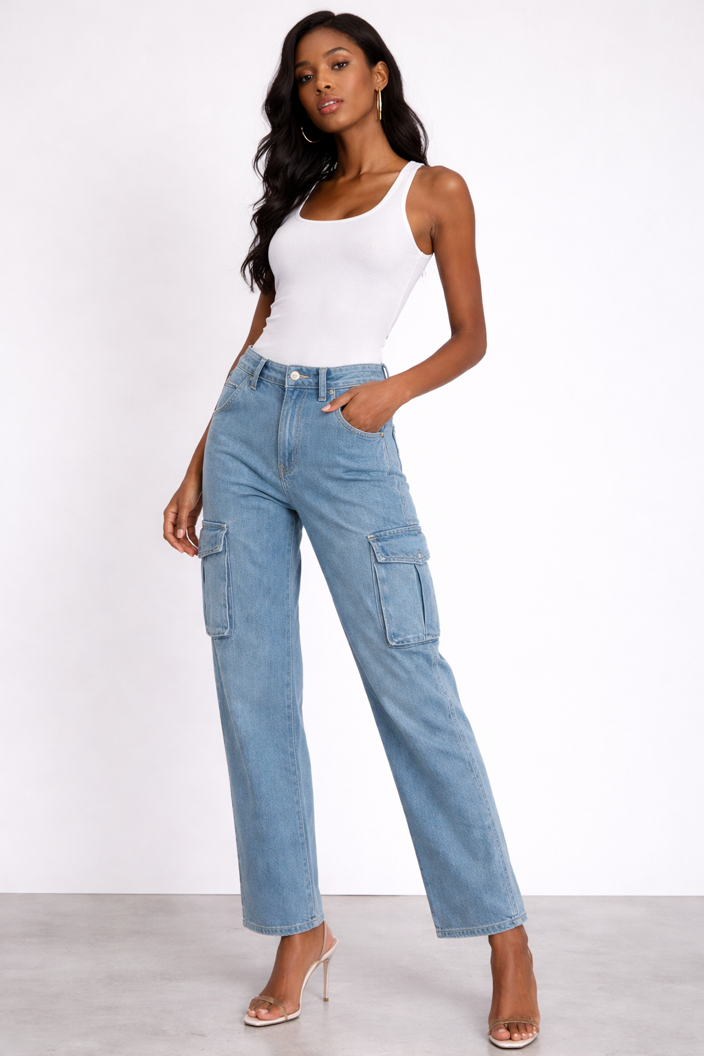 Jean Femme Égidéon (65 % coton, 35 % polyester)