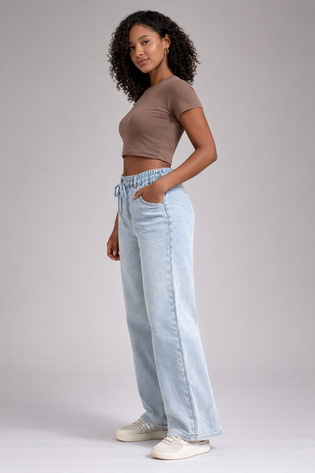 Jean Femme Égidéon (85 % coton, 13 % polyester, 2 % élasthanne)