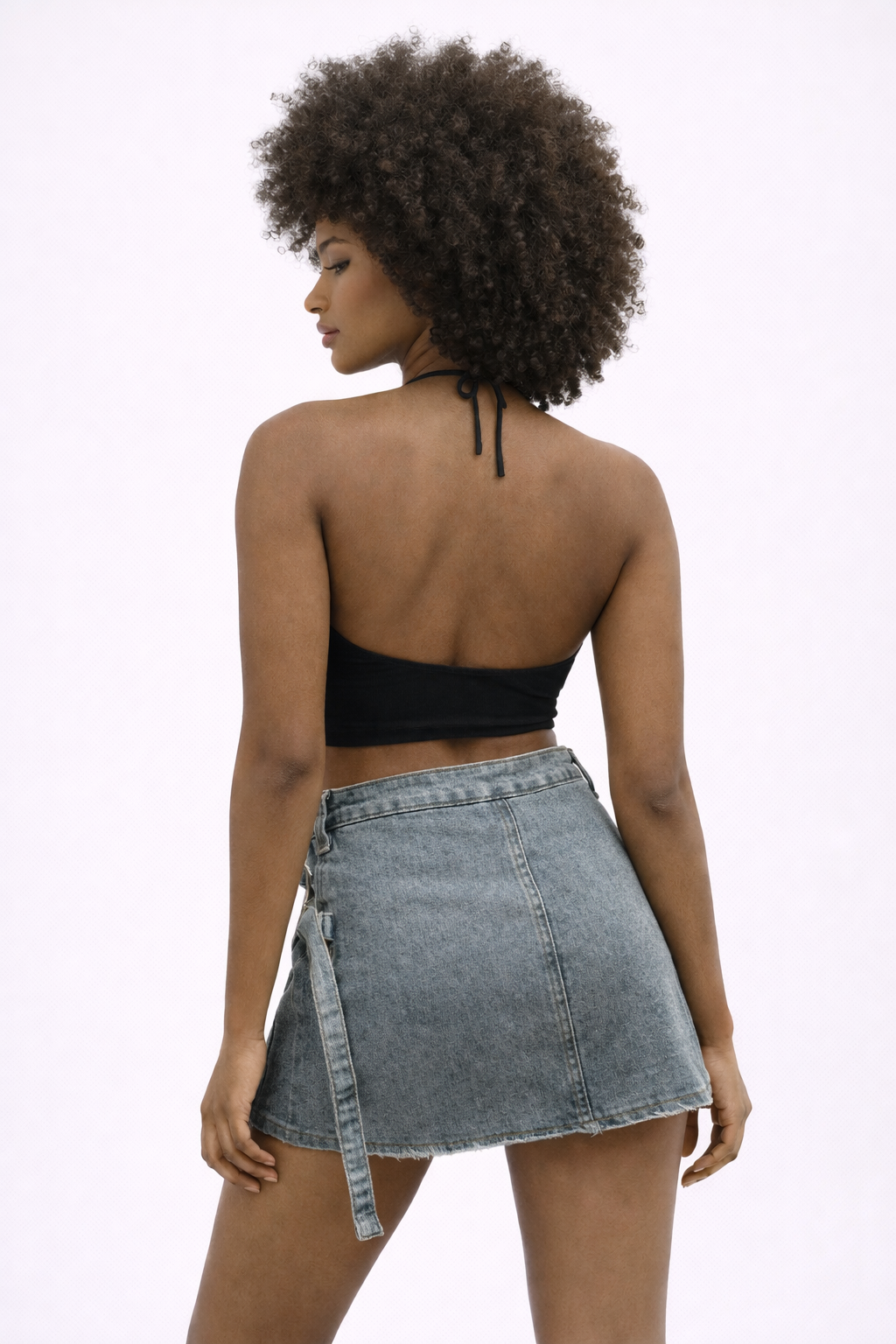 Jupe-short en denim Femmes – Égidéon