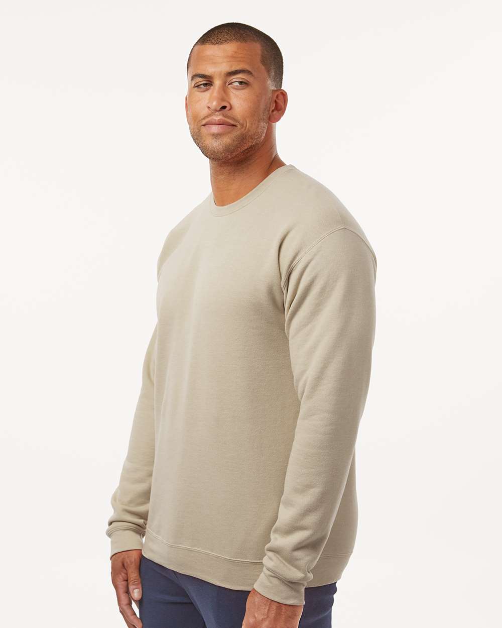 Sweatshirt sans capuche – 50 % coton / 50 % polyester
