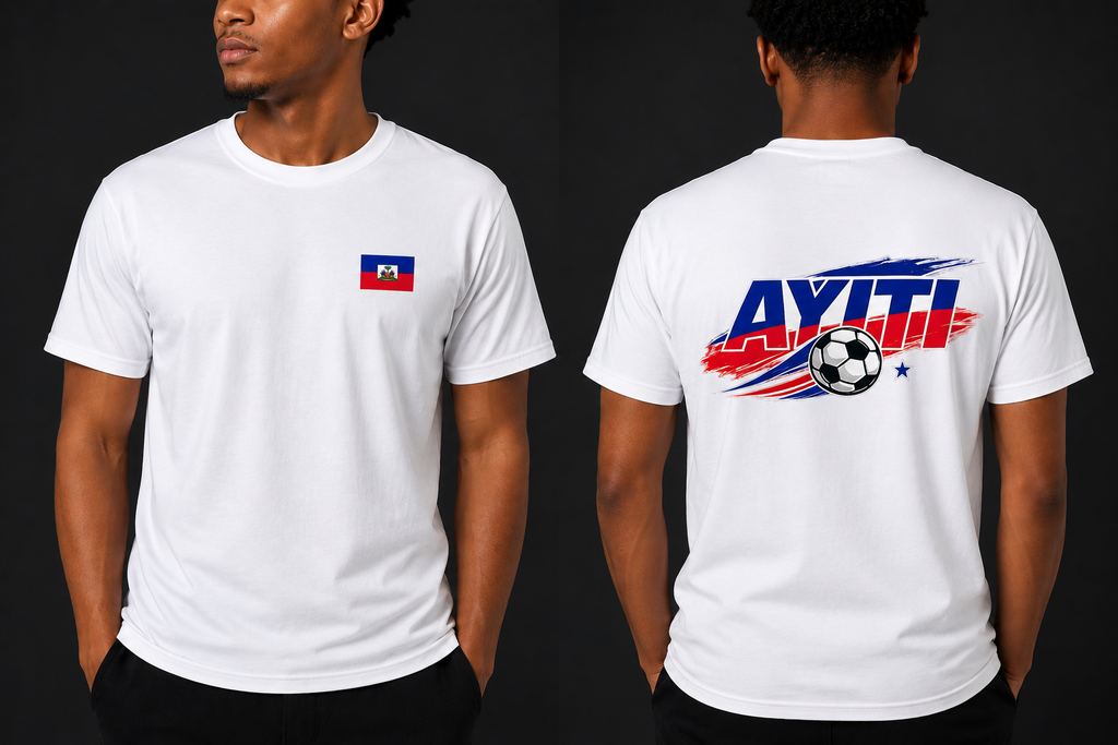 Égidéon – Ayiti Soccer Edition (100 % coton)