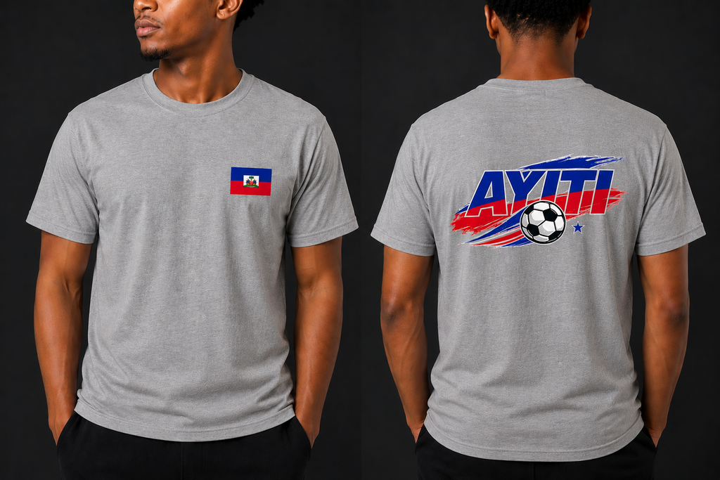 Égidéon – Ayiti Soccer Edition (100 % coton)