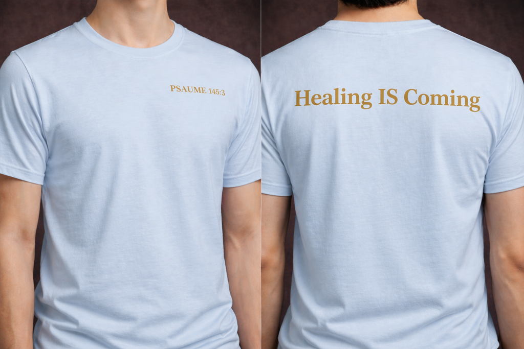 T-shirt Égidéon Confort Classique Résistant (100 % coton) Collection spirituelle