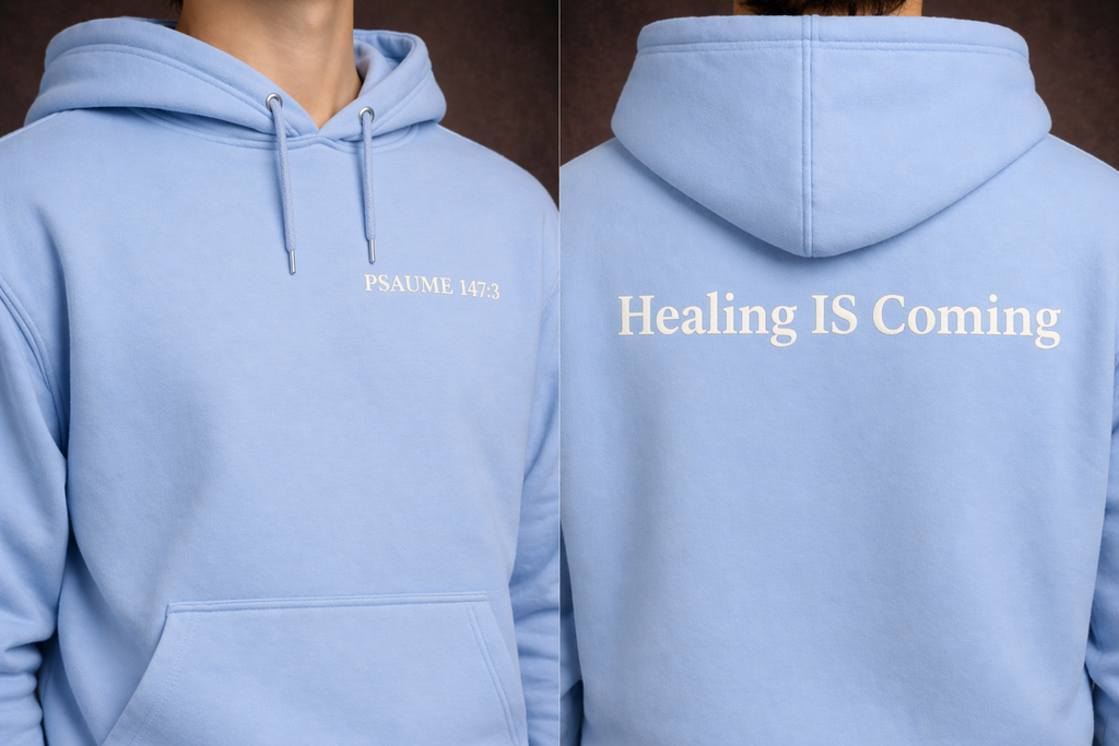 Hoodie Égidéon (50 % coton / 50 % polyester) Collection spirituelle