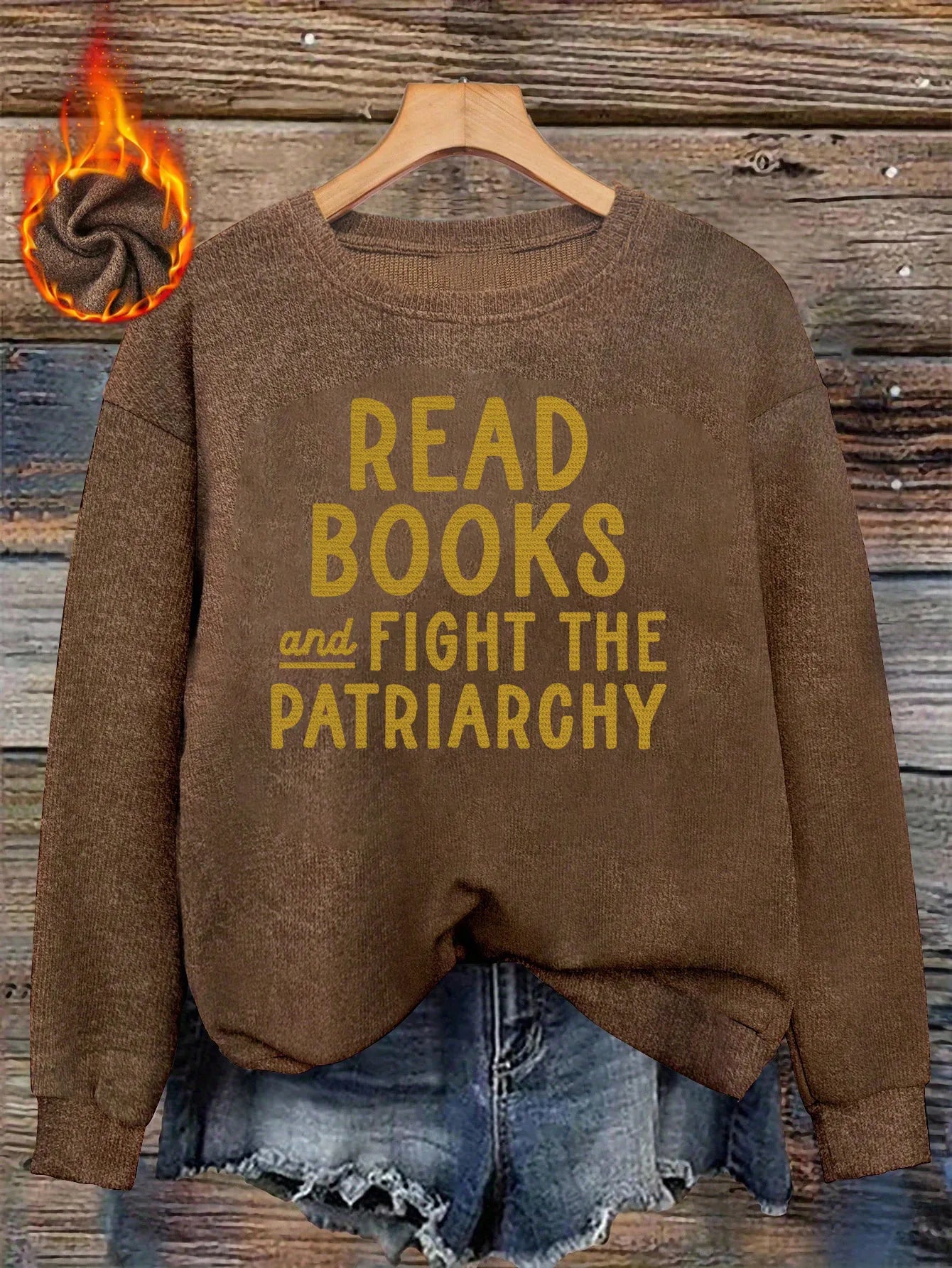 Pull Égidéon Décontracté femme à Manches Longues (90 % polyester / 6 % viscose / 4 % élasthanne)