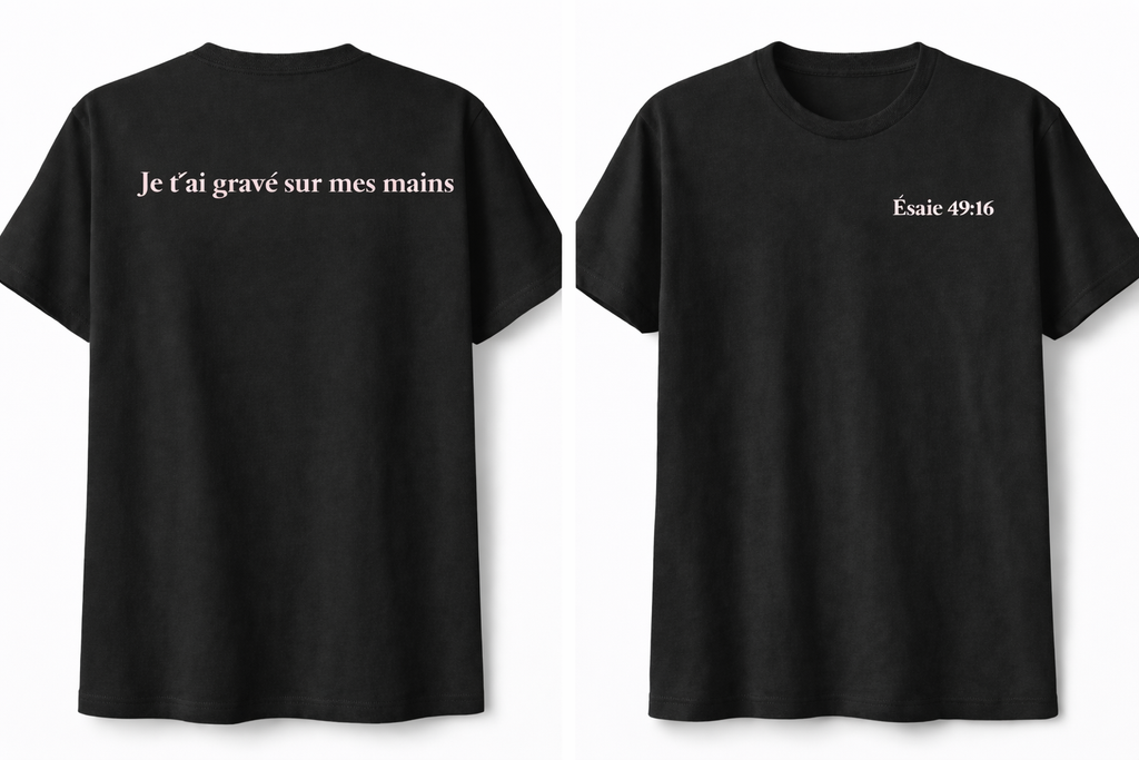 T-shirt Égidéon Confort Classique Résistant (100 % coton)Collection spirituelle