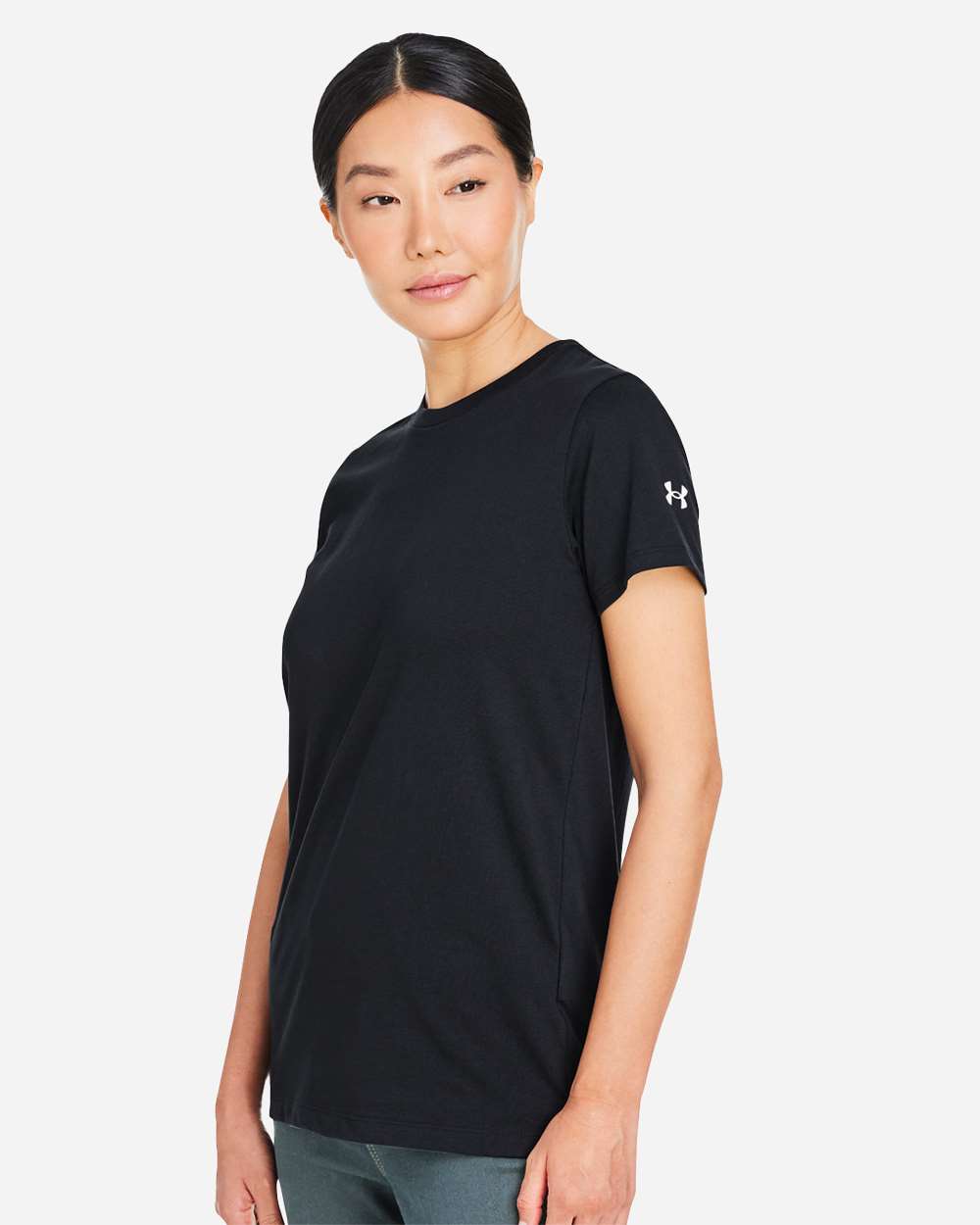 T-shirt Under Armour Femmes (60 % coton / 40 % polyester)